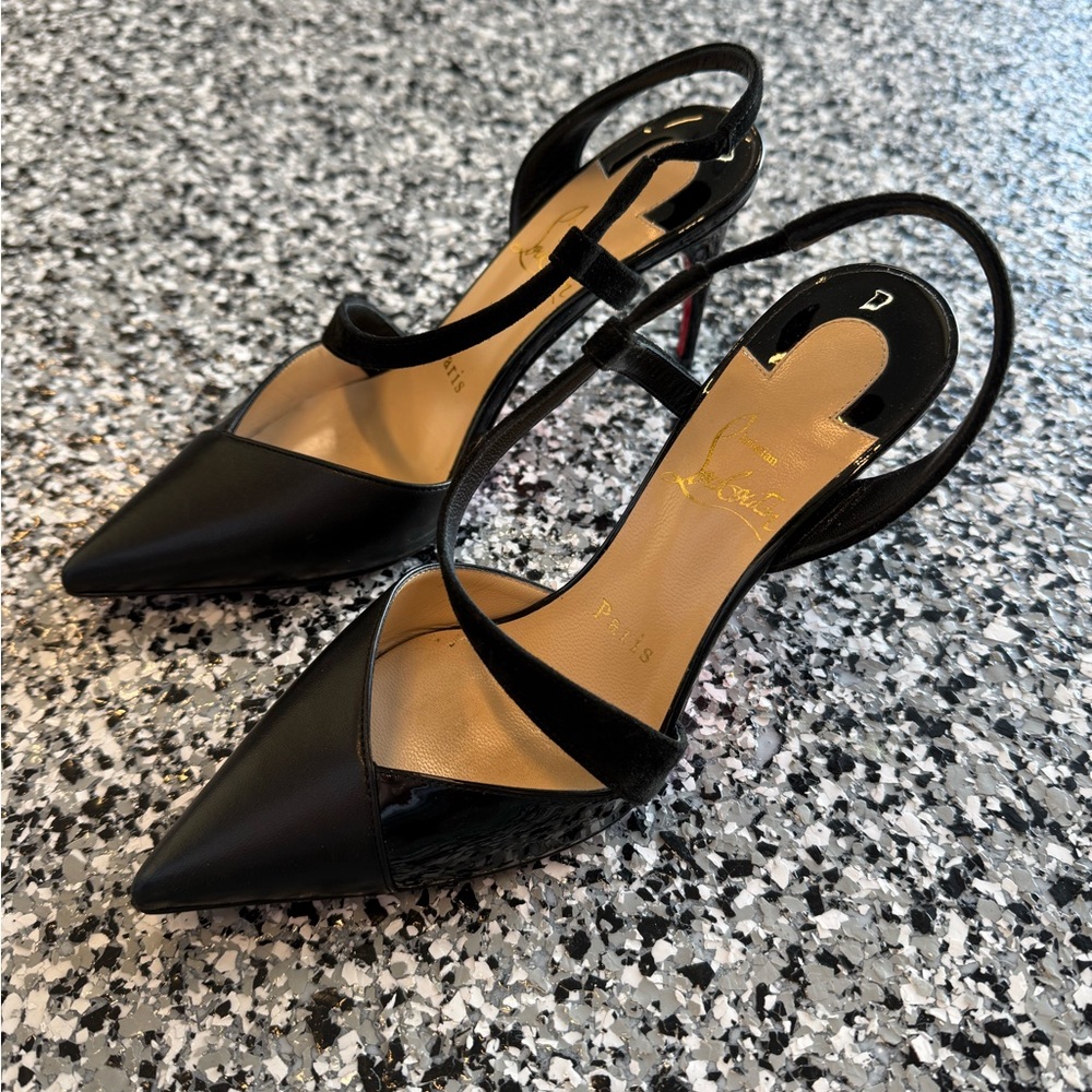 Elegant Black Christian Louboutins - Picture 2 of 5